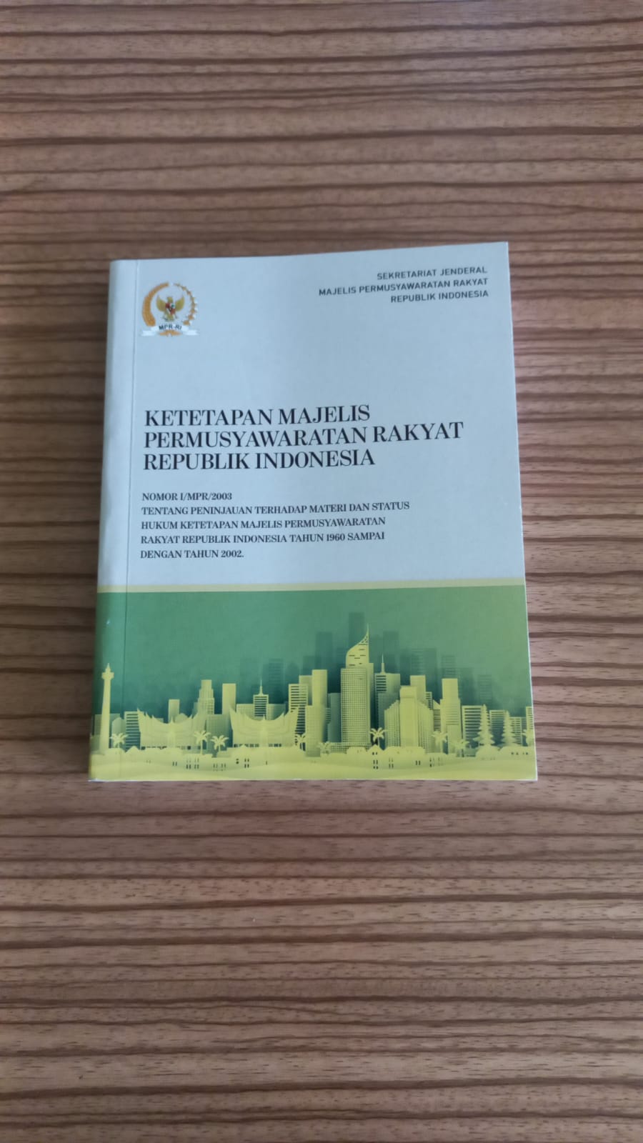 Buku TAP MPR RI
